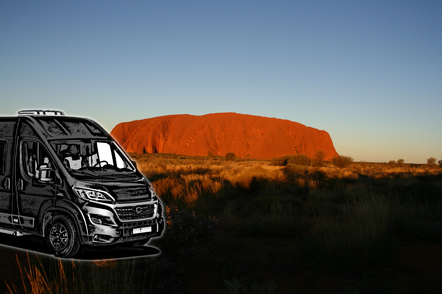 Vores drømme-campervan er kommet til Australien
